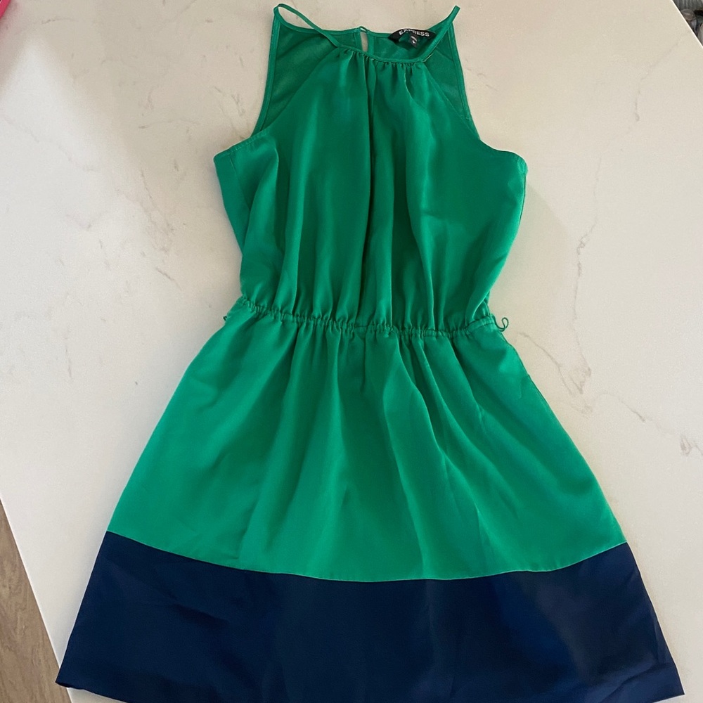 Express Emerald Green Dress